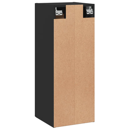 Wandschrank Schwarz 34,5x34x90 cm Holzwerkstoff - Pazzar.ch