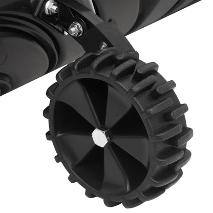 Schneeschaufel mit Verlängerbarem Griff Schwarz 66 cm Stahl - Pazzar.ch