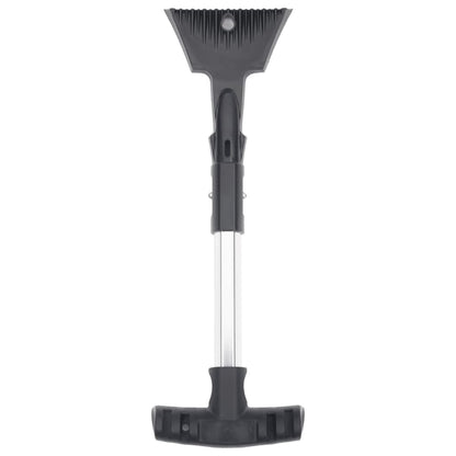 Schneeschaufel-Set 3-in-1 Schwarz Aluminium - Pazzar.ch