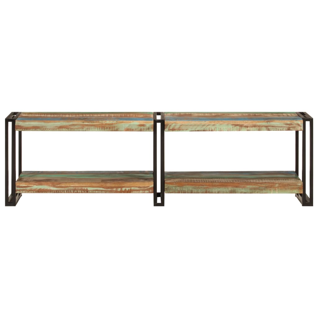 TV-Schrank 140x30x40 cm Massives Altholz - Pazzar.ch