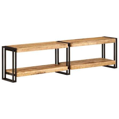TV-Schrank 160x30x40 cm Massivholz Mango - Pazzar.ch