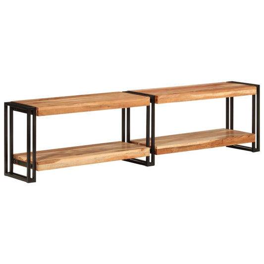 TV-Schrank 160x30x40 cm Massivholz Akazie - Pazzar.ch