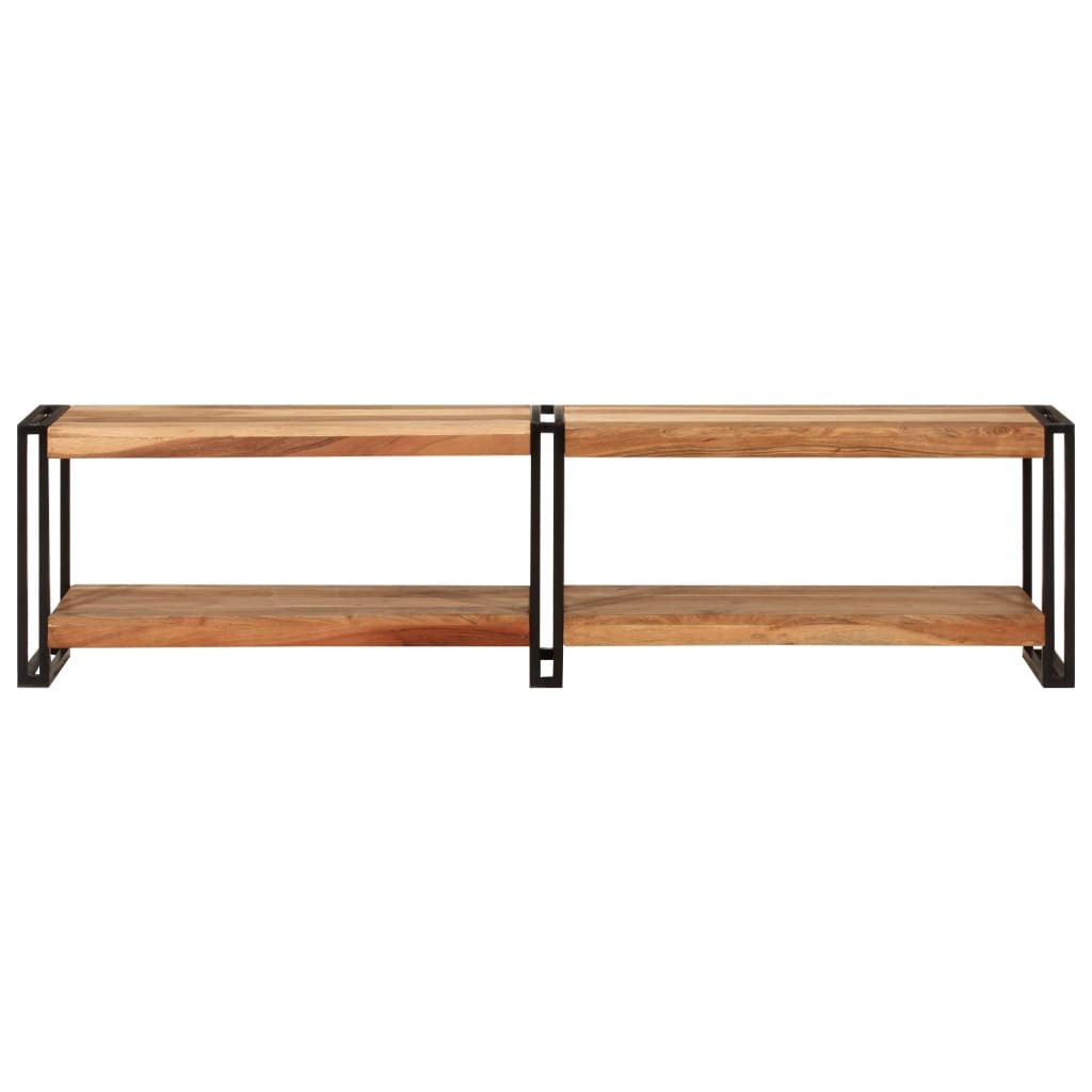 TV-Schrank 160x30x40 cm Massivholz Akazie - Pazzar.ch