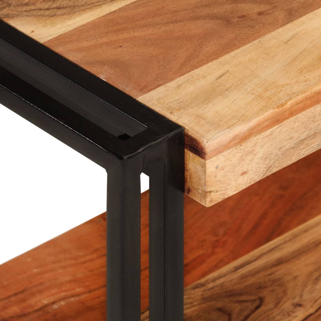 TV-Schrank 160x30x40 cm Massivholz Akazie - Pazzar.ch
