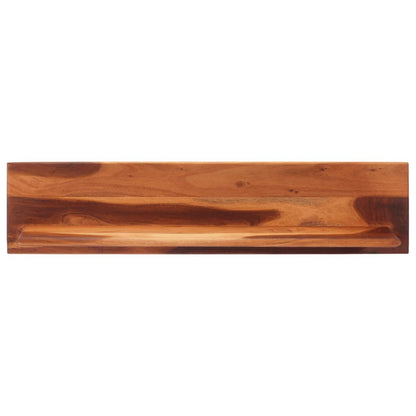 Wandregale 2 Stk. 112x20x26 cm Massivholz Akazie - Pazzar.ch