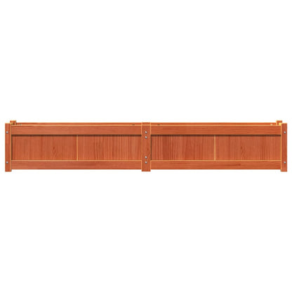 Pflanzkübel Wachsbraun 180x31x31 cm Massivholz Kiefer - Pazzar.ch