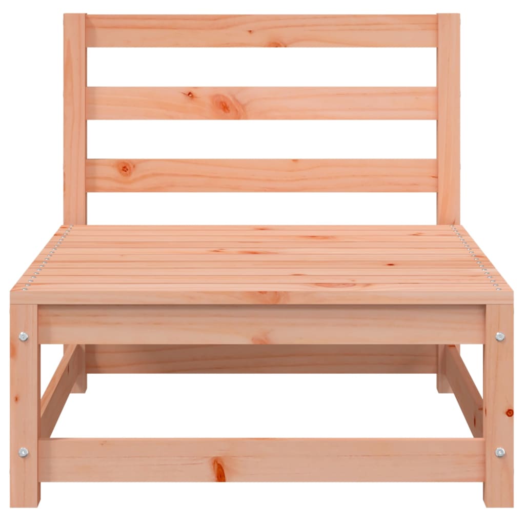 Gartensofa mit Hocker 2-Sitzer Massivholz Douglasie - Pazzar.ch