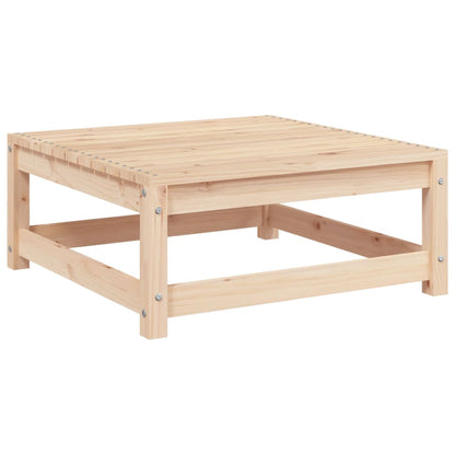 Gartensofa ohne Armlehnen mit Kissen und Hocker - Pazzar.ch