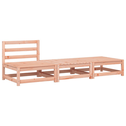 Gartensofa ohne Armlehnen mit Kissen und Hockern - Pazzar.ch