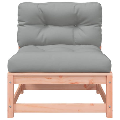 Gartensofa ohne Armlehnen mit Kissen und Hockern - Pazzar.ch