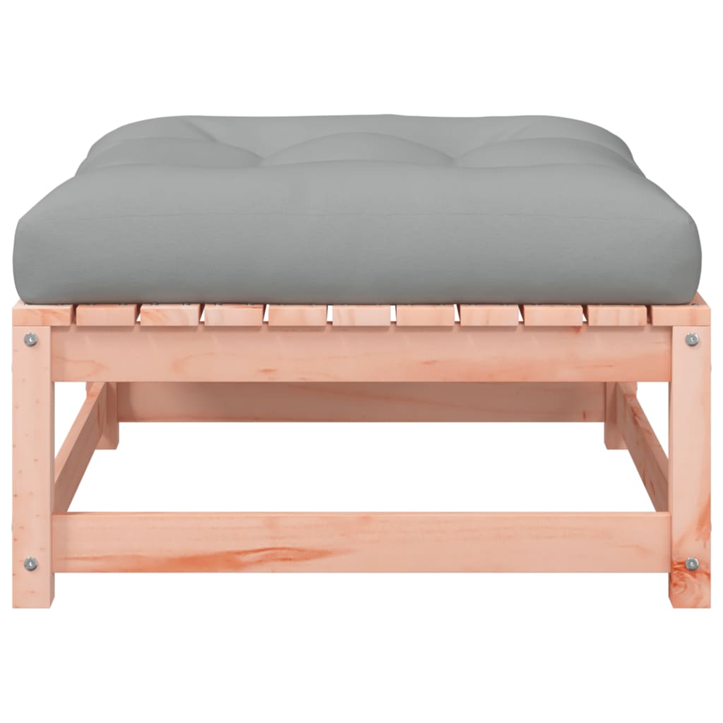 Gartensofa ohne Armlehnen mit Kissen und Hockern - Pazzar.ch