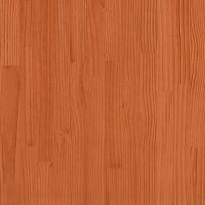 Pflanzkübel Wachsbraun 31x31x31 cm Massivholz Kiefer - Pazzar.ch