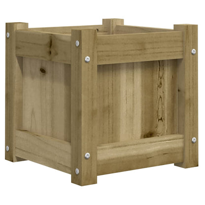Pflanzkübel 31x31x31 cm Kiefernholz Imprägniert - Pazzar.ch