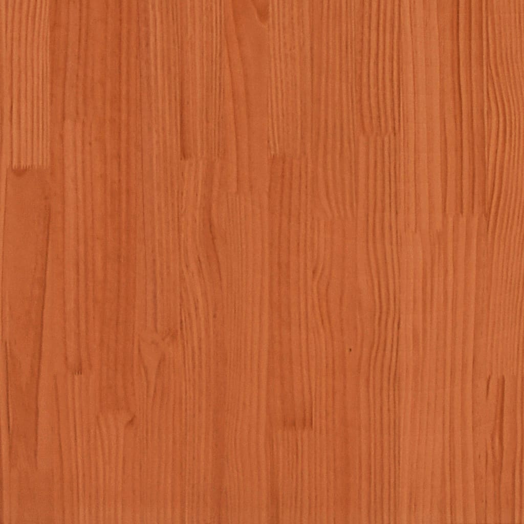Pflanzkübel Wachsbraun 50x50x50 cm Massivholz Kiefer - Pazzar.ch