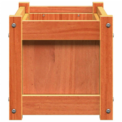 Pflanzkübel Wachsbraun 60x31x31 cm Massivholz Kiefer - Pazzar.ch