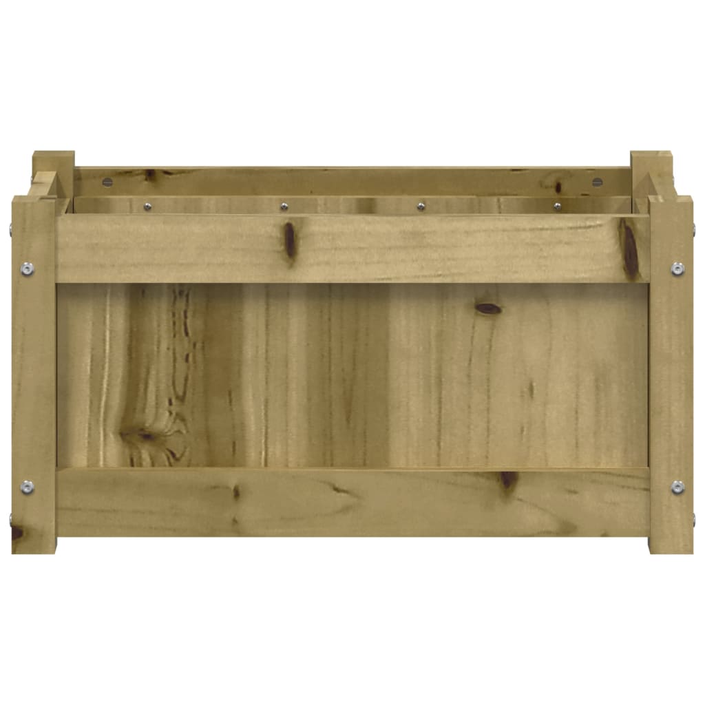 Pflanzkübel 60x31x31 cm Kiefernholz Imprägniert - Pazzar.ch