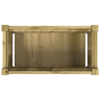 Pflanzkübel 60x31x31 cm Kiefernholz Imprägniert - Pazzar.ch