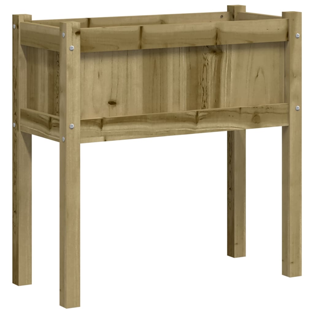 Pflanzkübel mit Beinen 70x31x70 cm Kiefernholz Imprägniert - Pazzar.ch