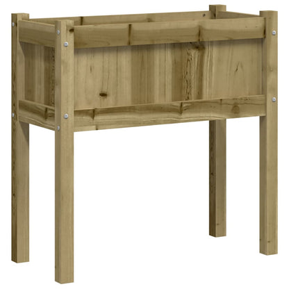 Pflanzkübel mit Beinen 70x31x70 cm Kiefernholz Imprägniert - Pazzar.ch
