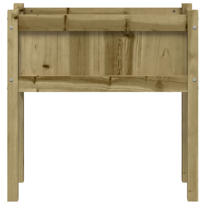 Pflanzkübel mit Beinen 70x31x70 cm Kiefernholz Imprägniert - Pazzar.ch
