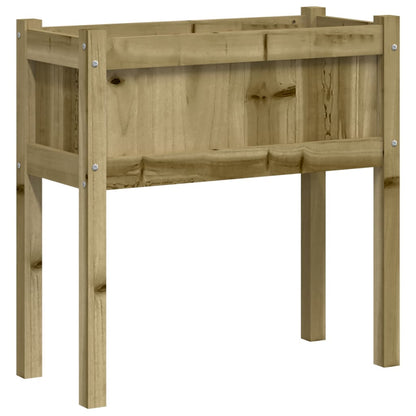 Pflanzkübel mit Beinen 70x31x70 cm Kiefernholz Imprägniert - Pazzar.ch