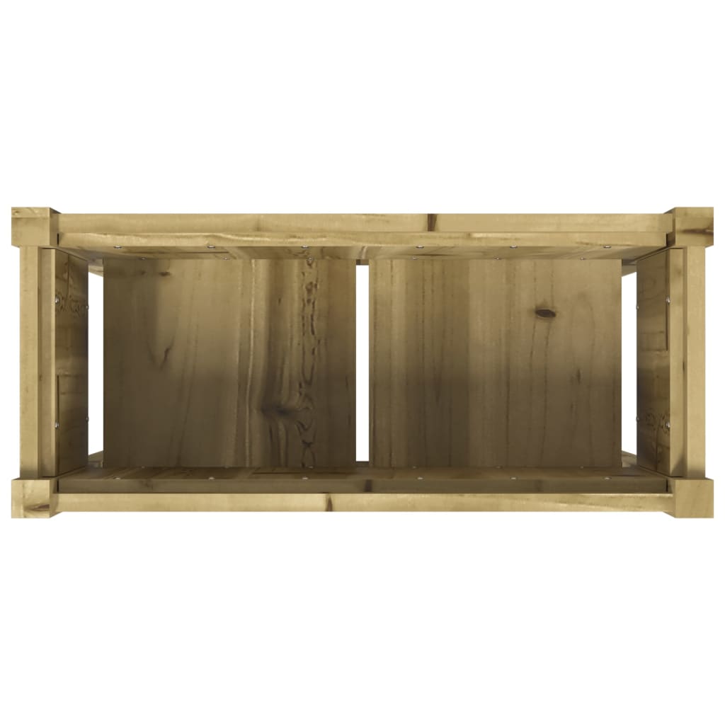 Pflanzkübel mit Beinen 70x31x70 cm Kiefernholz Imprägniert - Pazzar.ch