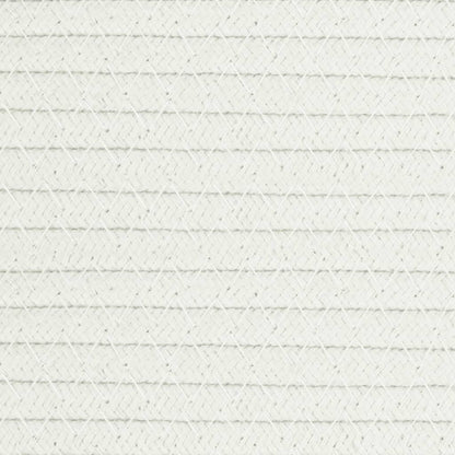 Aufbewahrungskörbe 2 Stk. Beige und Weiß Ø24x18 cm Baumwolle - Pazzar.ch