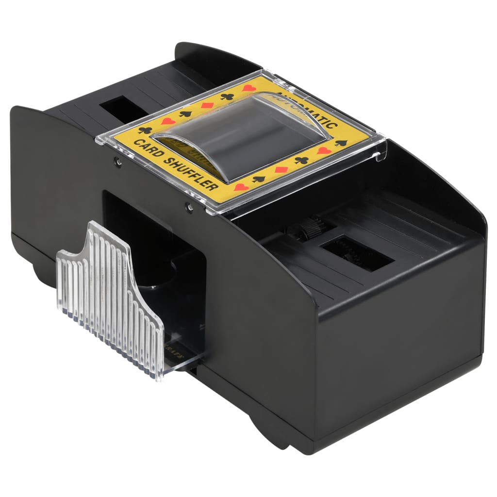 Automatischer Kartenmischer Schwarz 2 Decks - Pazzar.ch