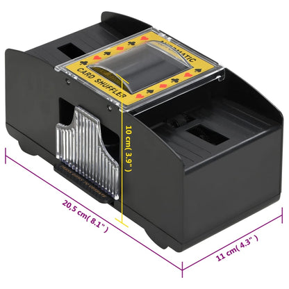 Automatischer Kartenmischer Schwarz 2 Decks - Pazzar.ch