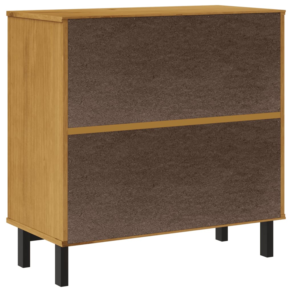 Schubladenschrank FLAM 80x40x80 cm Massivholz Kiefer - Pazzar.ch