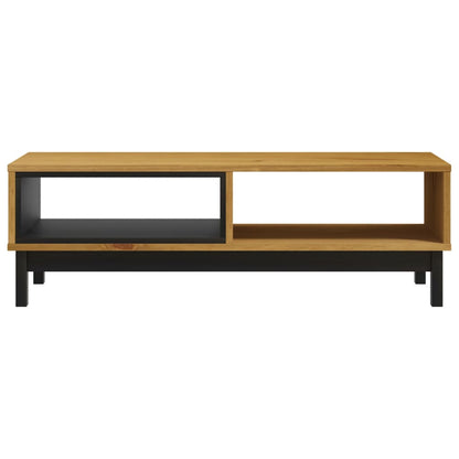 Couchtisch FLAM 100x50x32,5 cm Massivholz Kiefer - Pazzar.ch