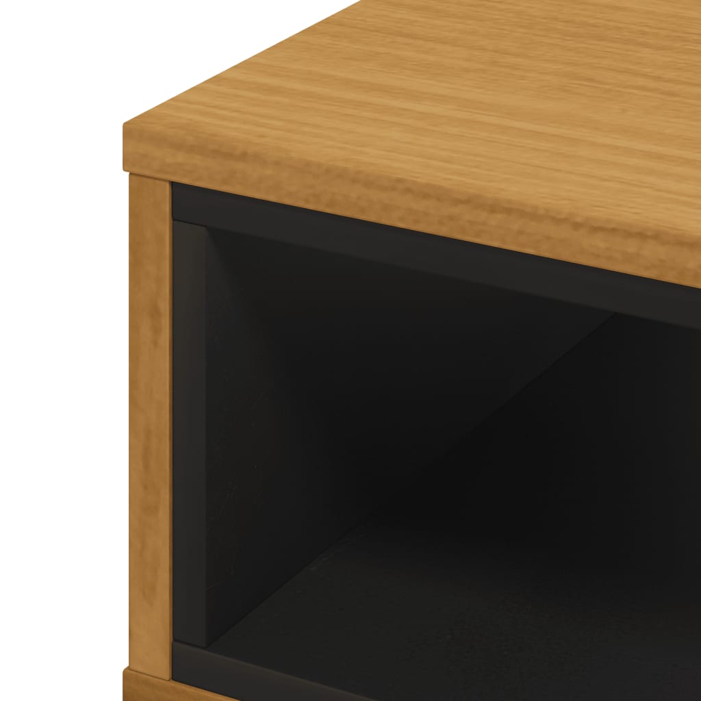 Couchtisch FLAM 100x50x32,5 cm Massivholz Kiefer - Pazzar.ch
