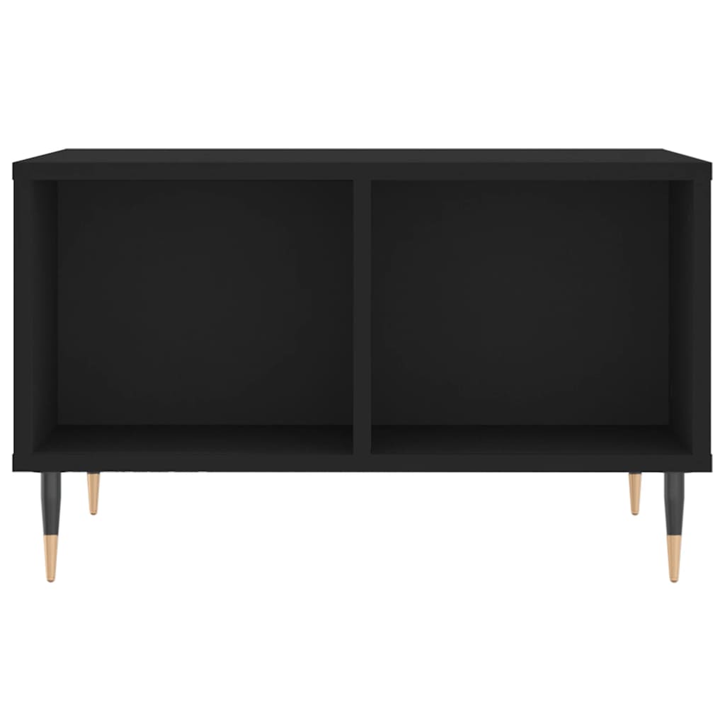 Couchtisch Schwarz 60x50x36,5 cm Holzwerkstoff - Pazzar.ch