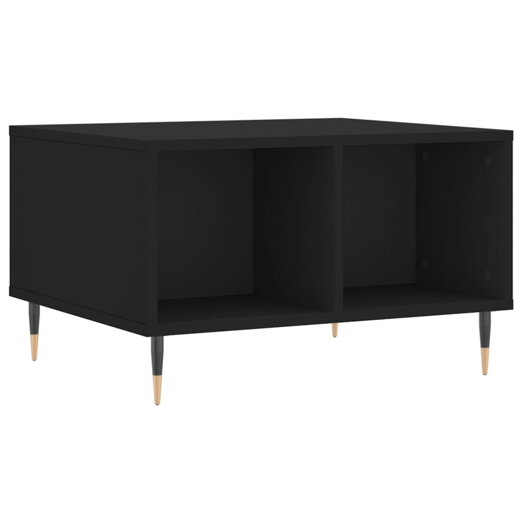 Couchtisch Schwarz 60x50x36,5 cm Holzwerkstoff - Pazzar.ch