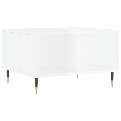 Couchtisch Hochglanz-Weiß 60x50x36,5 cm Holzwerkstoff - Pazzar.ch