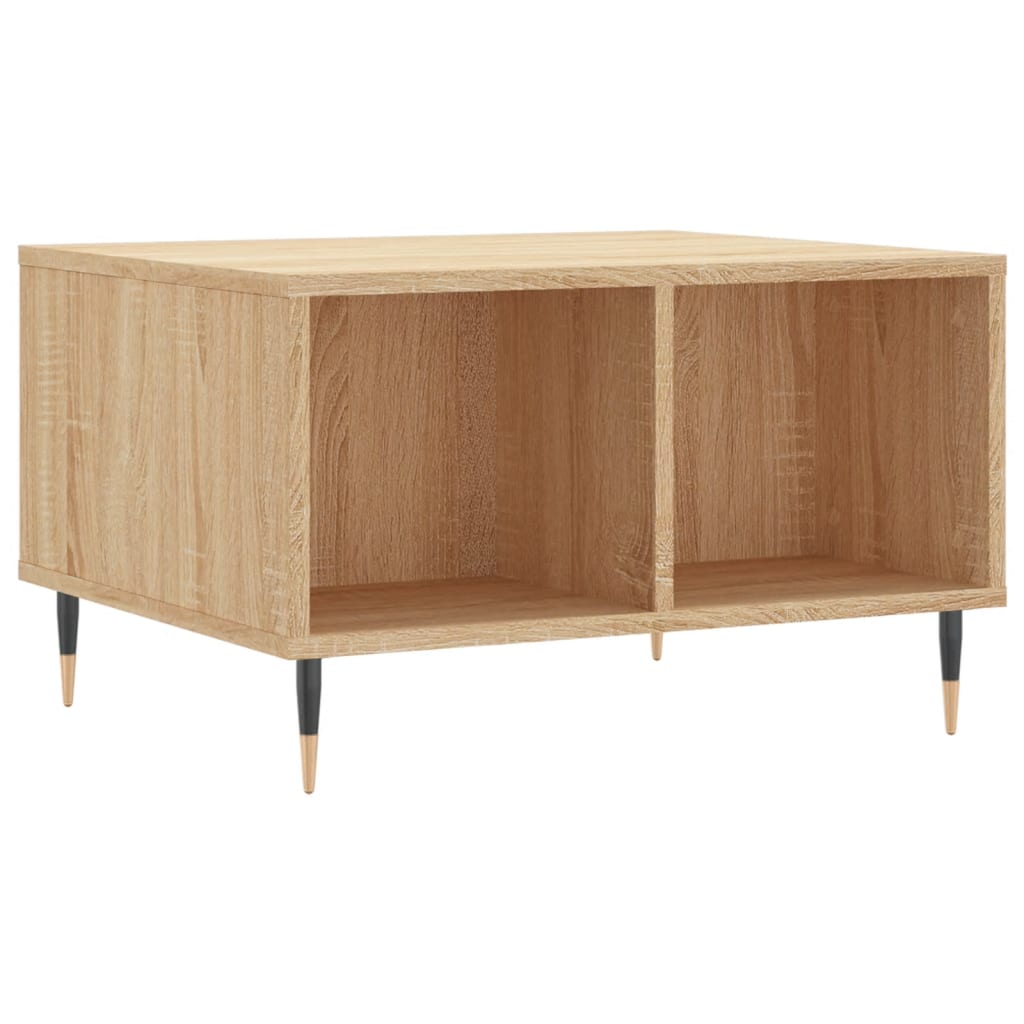 Couchtisch Sonoma-Eiche 60x50x36,5 cm Holzwerkstoff - Pazzar.ch