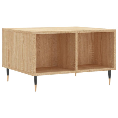 Couchtisch Sonoma-Eiche 60x50x36,5 cm Holzwerkstoff - Pazzar.ch