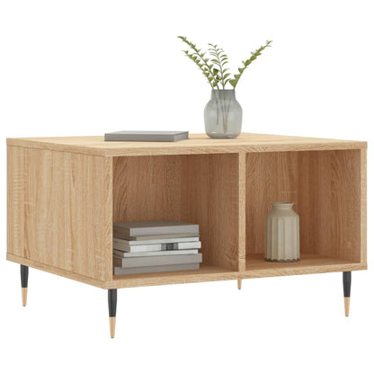 Couchtisch Sonoma-Eiche 60x50x36,5 cm Holzwerkstoff - Pazzar.ch