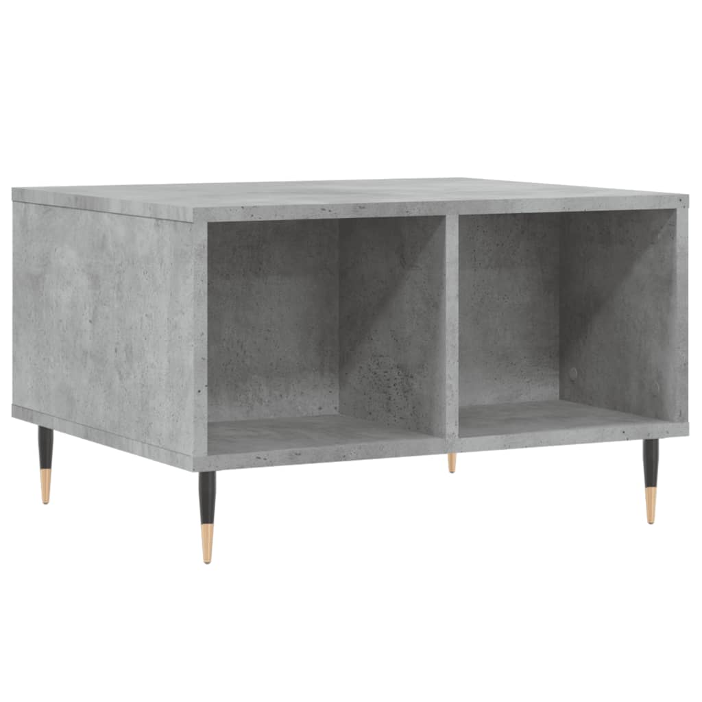Couchtisch Betongrau 60x50x36,5 cm Holzwerkstoff - Pazzar.ch