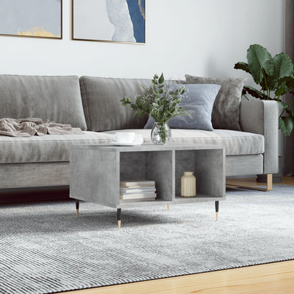 Couchtisch Betongrau 60x50x36,5 cm Holzwerkstoff - Pazzar.ch