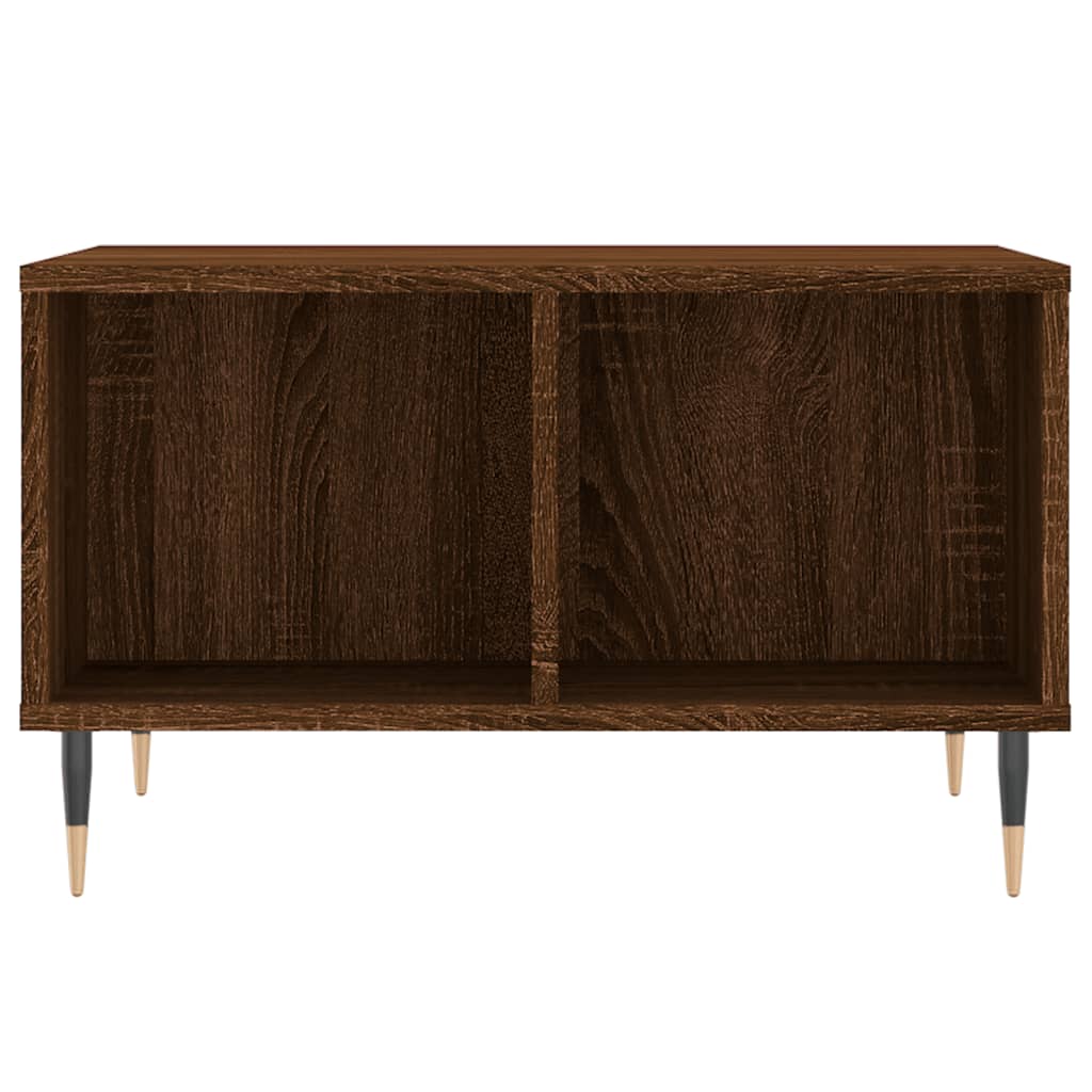 Couchtisch Braun Eichen-Optik 60x50x36,5 cm Holzwerkstoff - Pazzar.ch