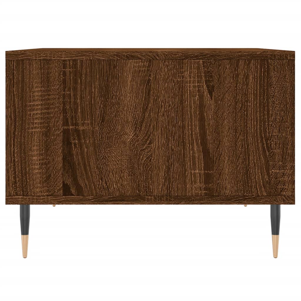 Couchtisch Braun Eichen-Optik 60x50x36,5 cm Holzwerkstoff - Pazzar.ch