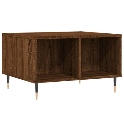 Couchtisch Braun Eichen-Optik 60x50x36,5 cm Holzwerkstoff - Pazzar.ch