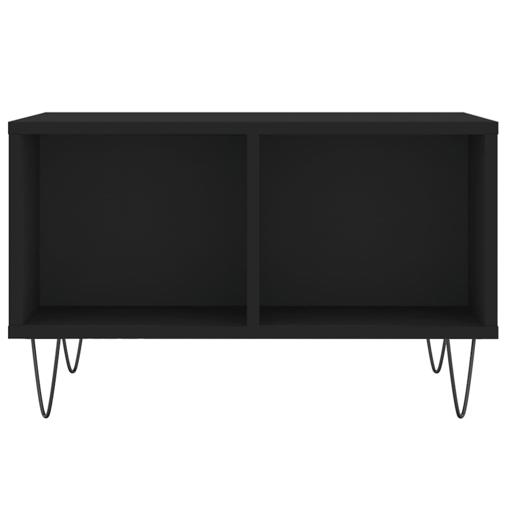 Couchtisch Schwarz 60x50x36,5 cm Holzwerkstoff - Pazzar.ch