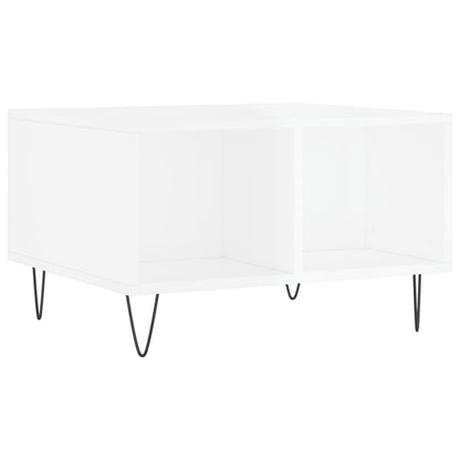 Couchtisch Hochglanz-Weiß 60x50x36,5 cm Holzwerkstoff - Pazzar.ch