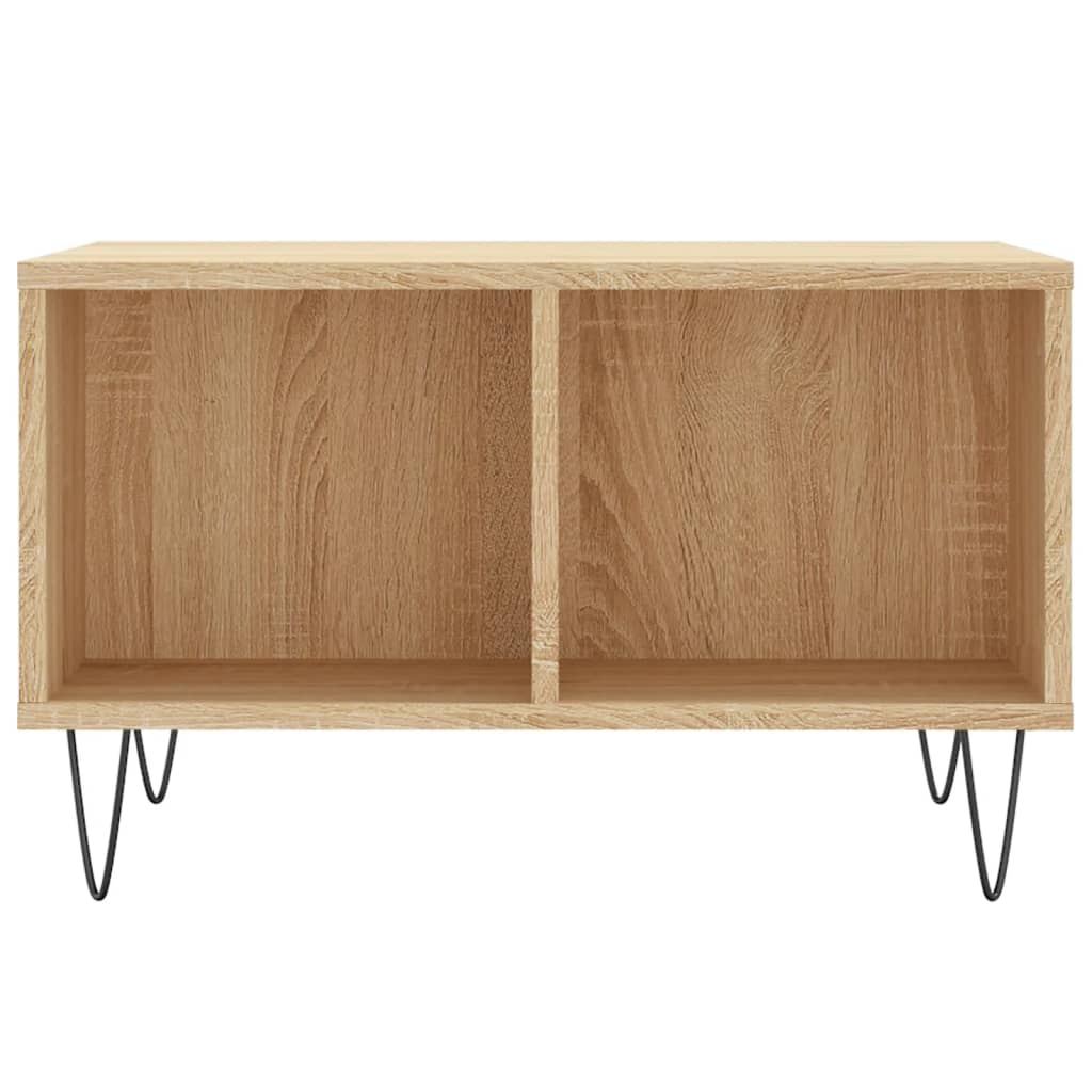 Couchtisch Sonoma-Eiche 60x50x36,5 cm Holzwerkstoff - Pazzar.ch