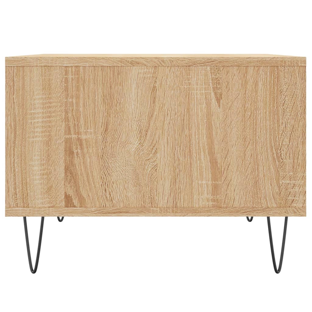Couchtisch Sonoma-Eiche 60x50x36,5 cm Holzwerkstoff - Pazzar.ch