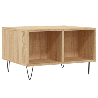 Couchtisch Sonoma-Eiche 60x50x36,5 cm Holzwerkstoff - Pazzar.ch