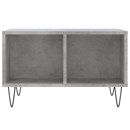 Couchtisch Betongrau 60x50x36,5 cm Holzwerkstoff - Pazzar.ch