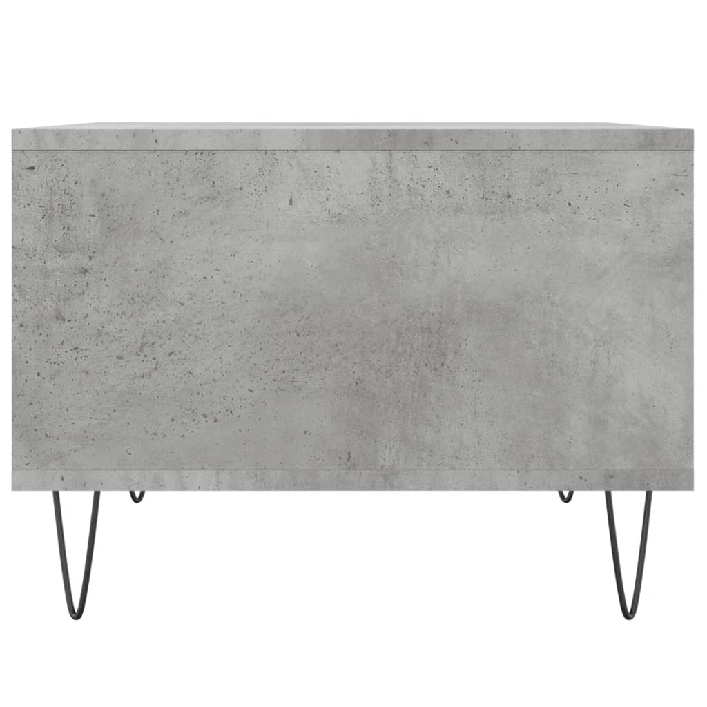 Couchtisch Betongrau 60x50x36,5 cm Holzwerkstoff - Pazzar.ch